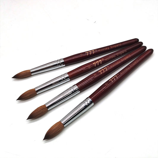 777 Kolinsky Acrylic Brush SIZE 14 (UNCRIMPED)